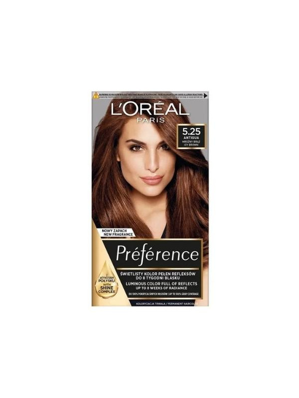 L'oreal Preference Farba do włosów /5.25/ Mroźny Brąz