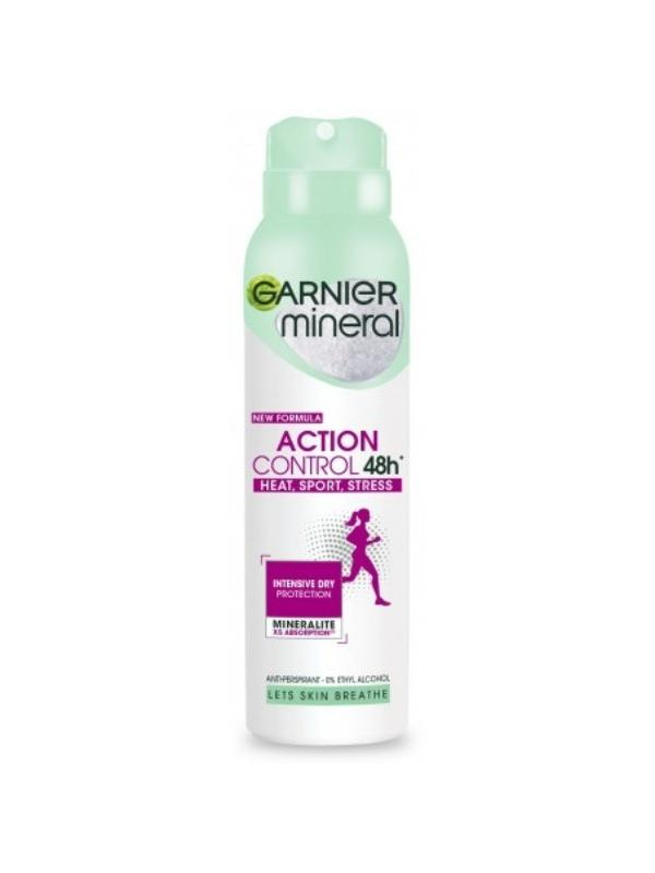 Garnier Minerals Dezodorant w spray'u Action Control 48h 150 ml