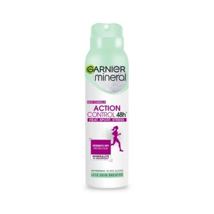 Дезодорант-спрей Garnier Minerals Action Control 48h 150 мл