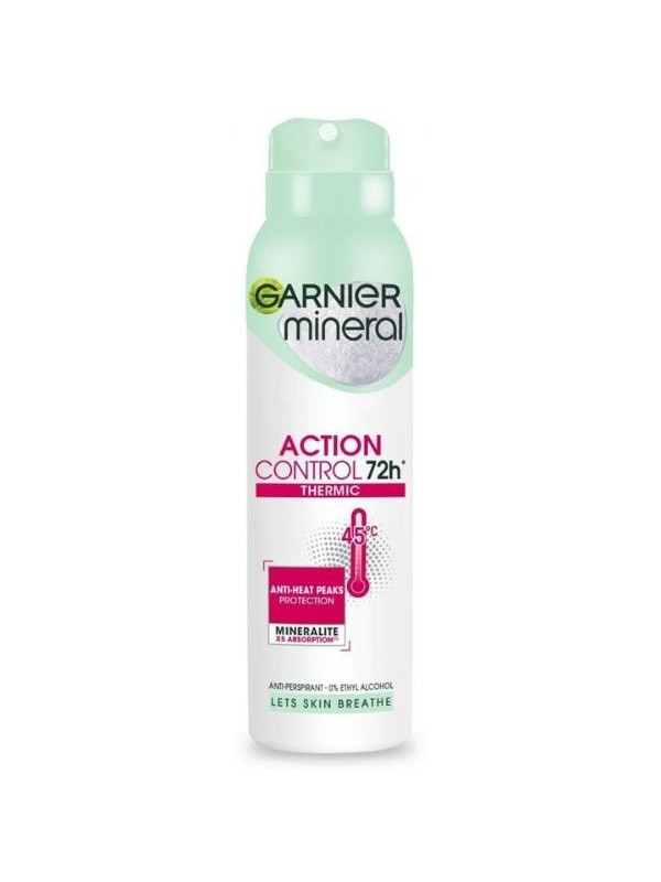 Garnier Minerals Dezodorant w spray'u Action Control 72h 150 ml