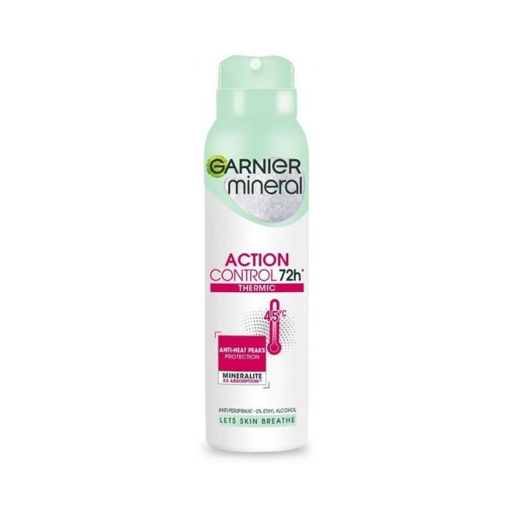 Garnier Minerals Spray Deodorant Action Control 72h 150 ml