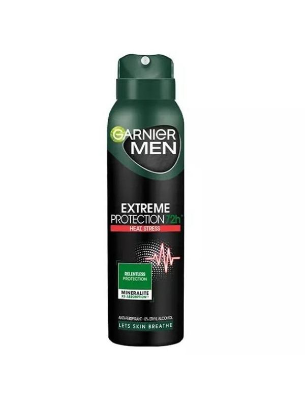 Garnier Men Dezodorant w spray'u Extreme Protection 72h 150 ml