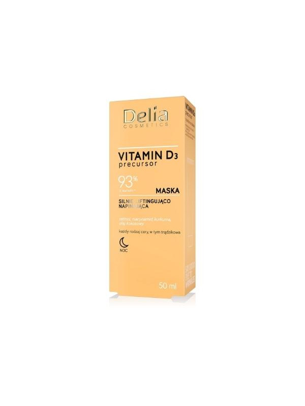 Delia Vitamin D3 Precursor silnie liftingująca Maska do twarzy napinająca 50 ml