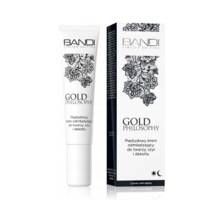 Омолоджувальний крем Bandi Gold Philosophy Peptide для обличчя, шиї та декольте 14 мл