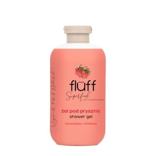 Fluff Superfood Strawberry scented shower gel 500 ml