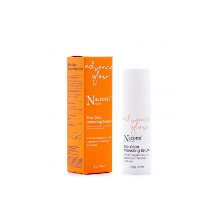 Nacomi Next Level Face Serum correcting skin colors 30 ml