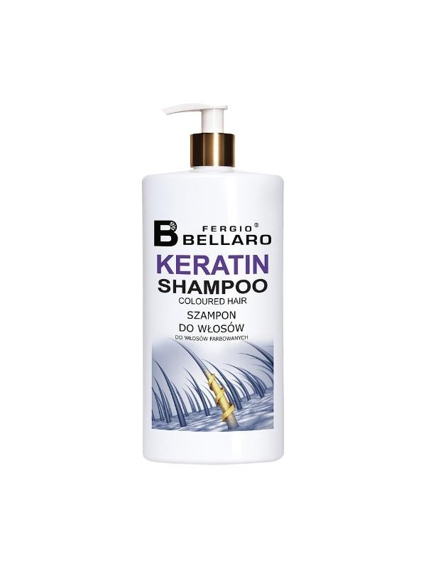 Fergio Bellaro Keratin Szampon do włosów farbowanych 500 ml