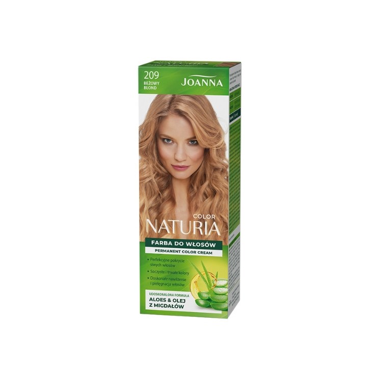 Joanna Naturia Color Hair dye /209/ Beige blond