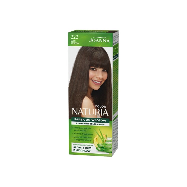 Joanna Naturia Color Hair dye /222/ Wild chestnut
