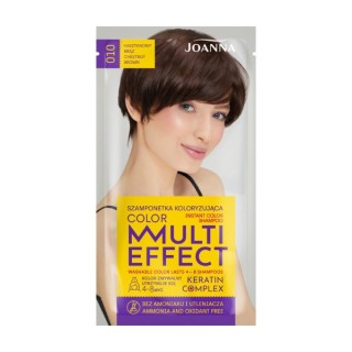 Joanna Multi Effect Color Hair Coloring Shampoo /010/ Chestnut Brown