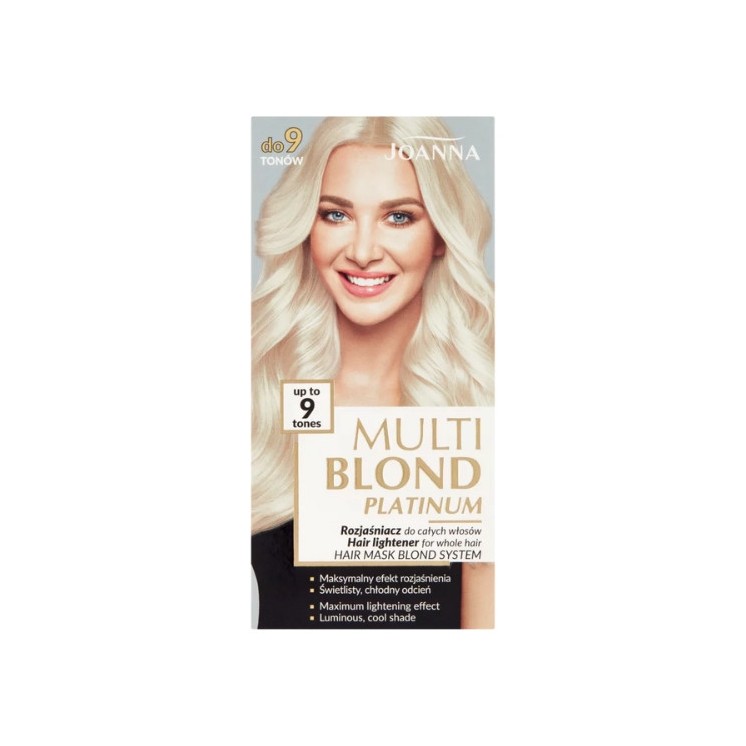 Joanna Multi Blond Platinum Освітлювач для всього волосся до 9 тонів