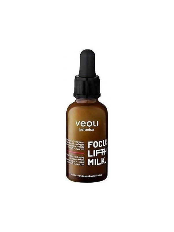 Veoli Botanica Focus Lifting Milk liftingujące Serum emulsyjne do twarzy z Bakuchiolem 30 ml