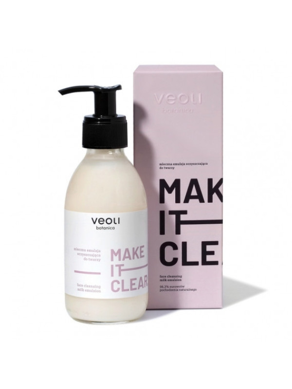 Veoli Botanica Make It Clear mleczna oczyszczająca Emulsja do twarzy 200 ml