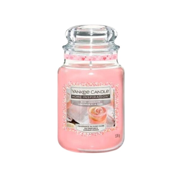 Yankee Candle Rose Lemonade scented candle 538 g
