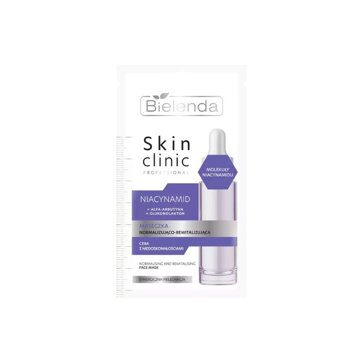 Bielenda Skin Clinic Professional Niacinamide Normalizing and Revitalizing Mask 8 г