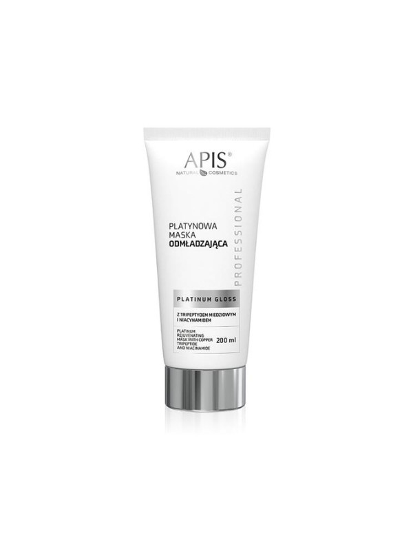 Apis Platinum Gloss Plantynowa Maska odmładzająca z tripeptydem miedziowym i niacynamidem 200 ml