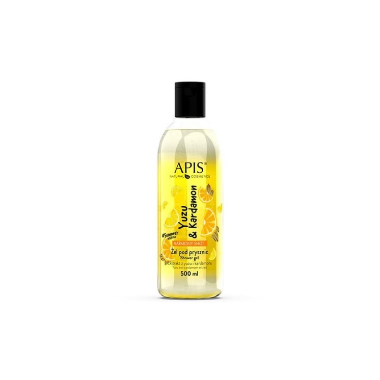 Apis Harmony Shot Yuzu & Cardamom Shower Gel 500 ml