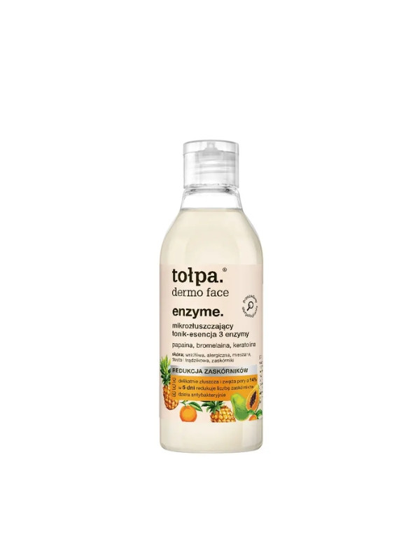 Tołpa Dermo Face Enzyme. mikrozłuszczający Tonik-esencja 3 enzymy 200 ml