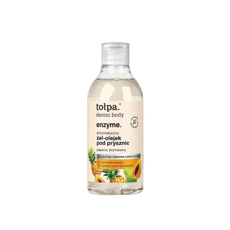 Tołpa Dermo Body Enzyme. Enzymatic Shower Gel-Oil 300 ml