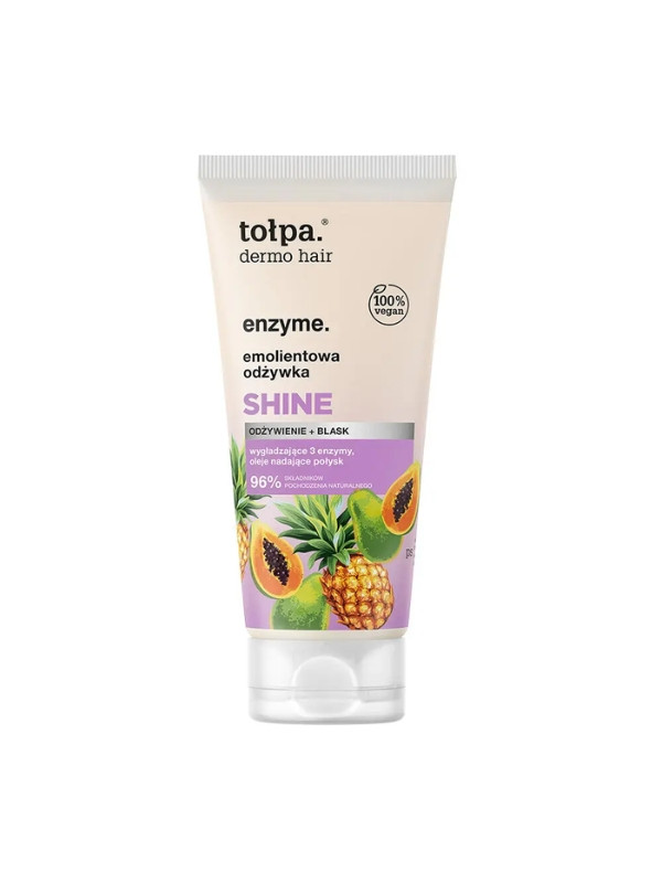 Tołpa Dermo Hair Enzyme. emolientowa Odżywka SHINE 200 ml