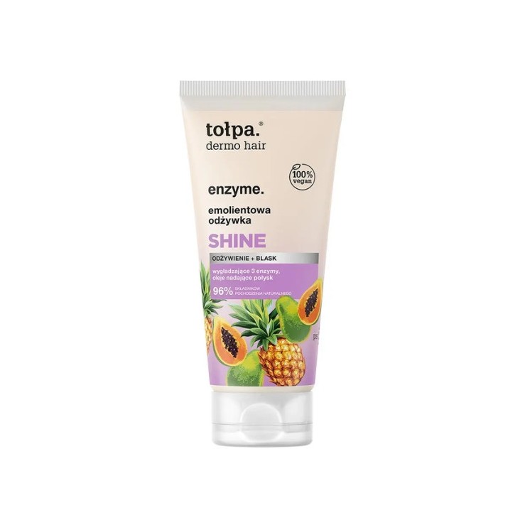 Tołpa Dermo Hair Enzyme. emolientowa Odżywka SHINE 200 ml