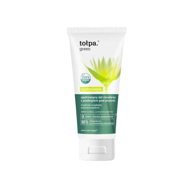 Tołpa Green firming. Firming Micellar Shower Gel with Scrub 200 ml