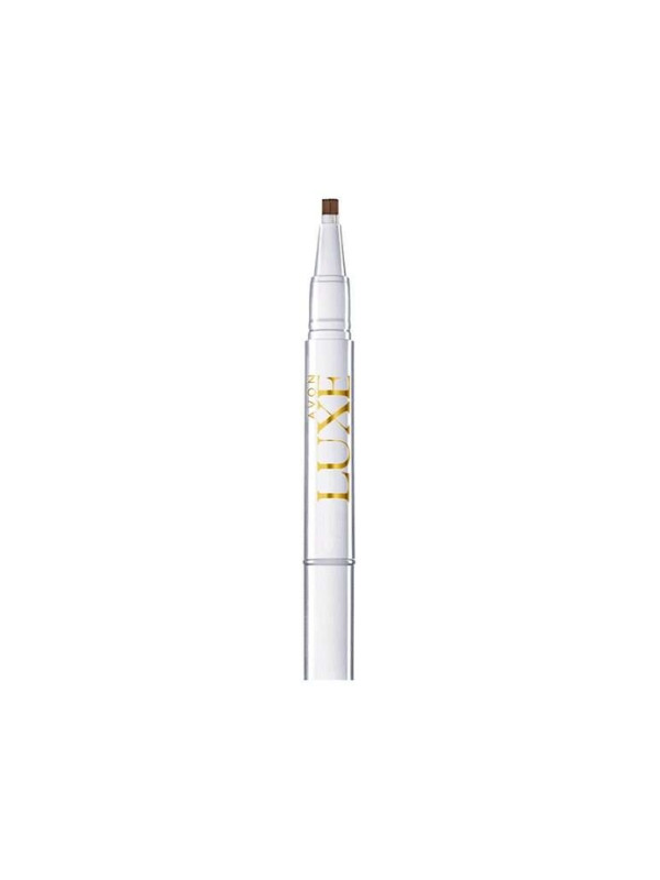 Avon Luxe wypełniający Żel do brwi odcień Dark Brown 12 g