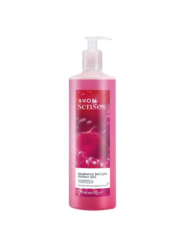 Avon Senses Żel pod prysznic Malina 720 ml