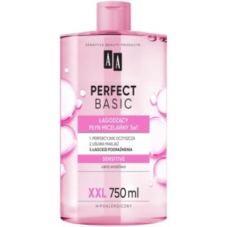 AA Perfect Basic soothing micellar liquid 3in1 Sensitive 750 ml
