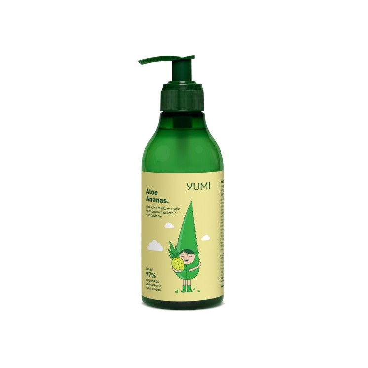 Yumi Aloe Shower Gel Pineapple 400 ml