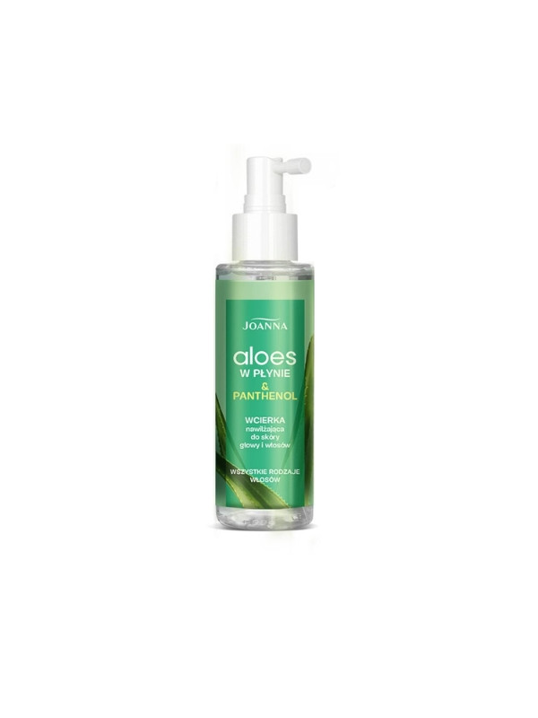 Joanna Hair Aloes w płynie Wcierka do skóry głowy nawilżająca 100 ml