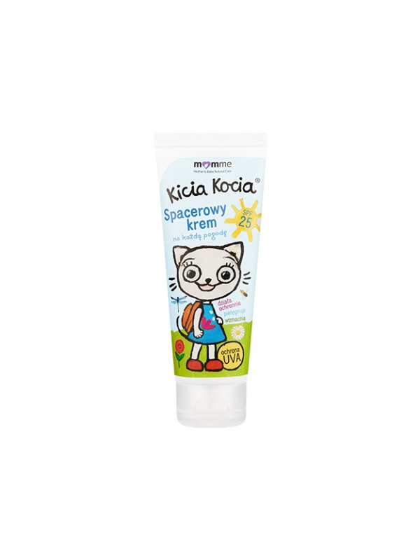 Momme Mother & Baby Natural Care Kicia Kocia spacerowy Krem na każdą pogodę dla dzieci SPF25 50 ml