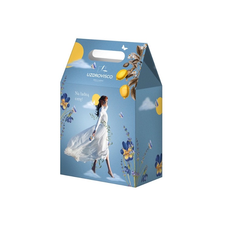 Набір Uzdrovisco для гарної шкіри! Крем проти недосконалостей Фіалка 50 мл + безбавовна активна Тонік-есенція 150 мл