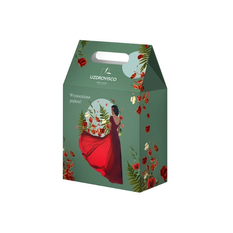 Uzdrovisco Set Enhanced Beauty! light oiling cream Poppy seeds 50 ml + non-cotton actives Tonic-essence 150 ml