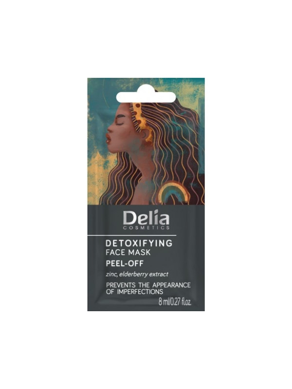 Delia detoksykująca Maseczka do twarzy Peel-off 8 ml