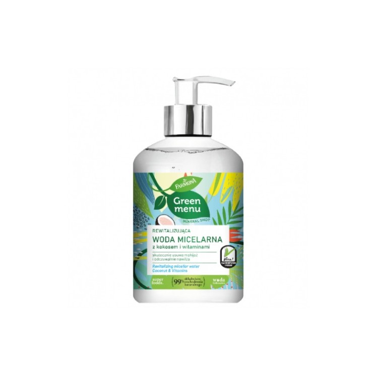 Farmona Green Menu Micellar water with coconut and vitamins 270 ml