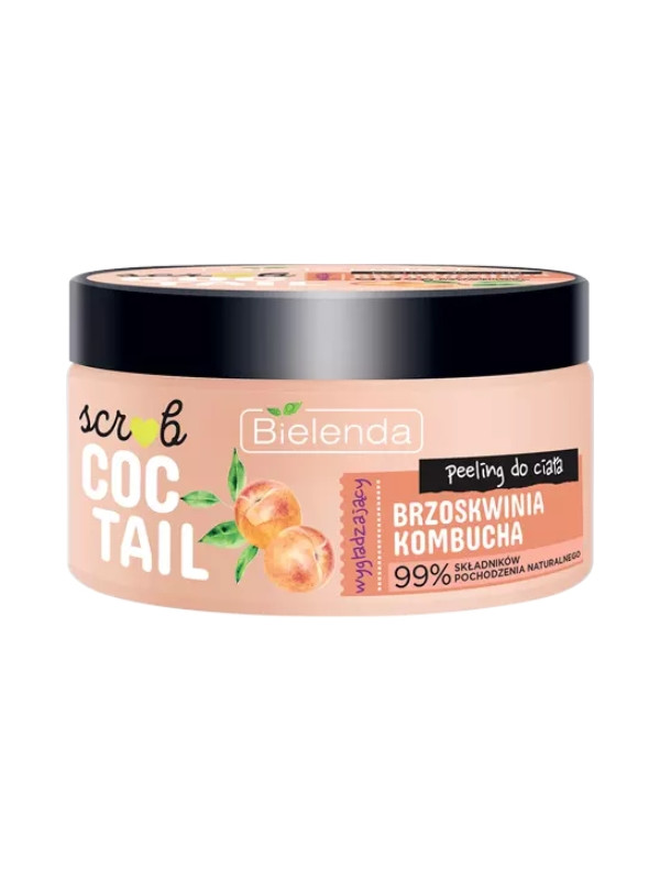 Bielenda Body Coctail Peeling do ciała Brzoskwinia + Kombucha 350 g