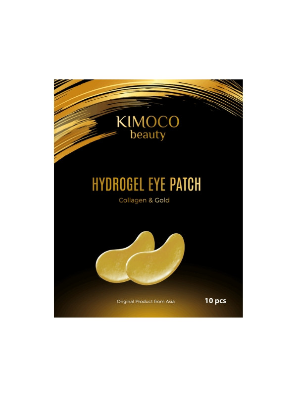 Kimoco Beauty hydrożelowe Płatki pod oczy ujędrniająco-rozświetlające 10 sztuk