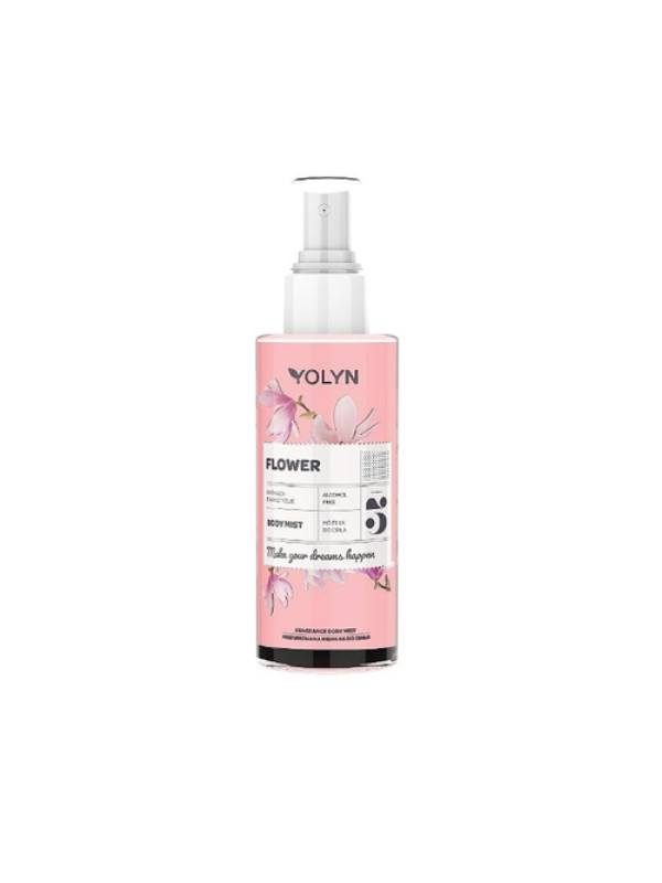 Yolyn Mgiełka do ciała Kwiaty 200 ml