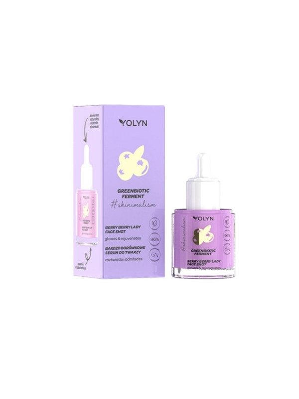 Yolyn Serum do twarzy Bardzo Borówkowe 20 ml