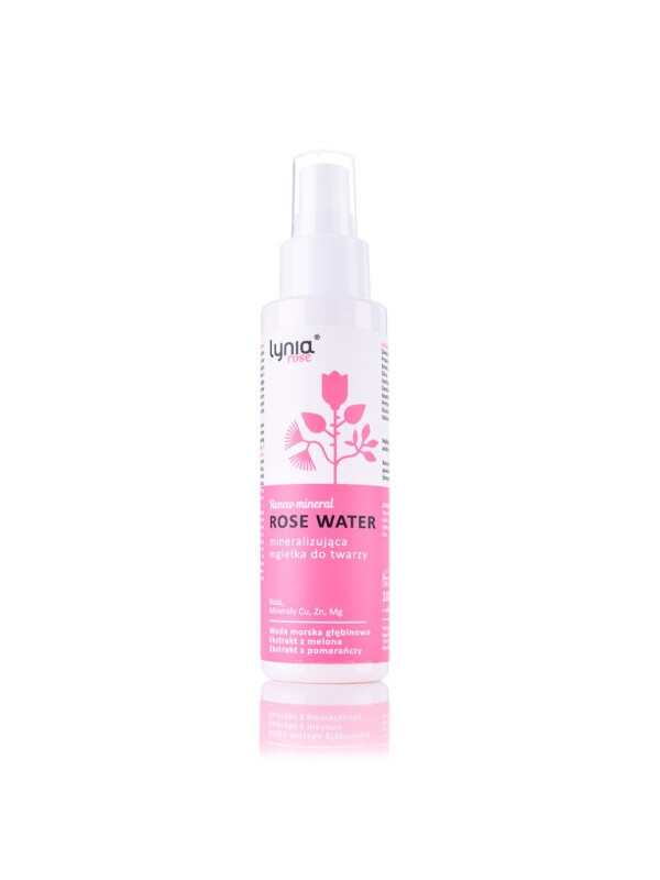 Lynia Renew Mineral Rose Water mineralizująca Mgiełka do twarzy 100 ml