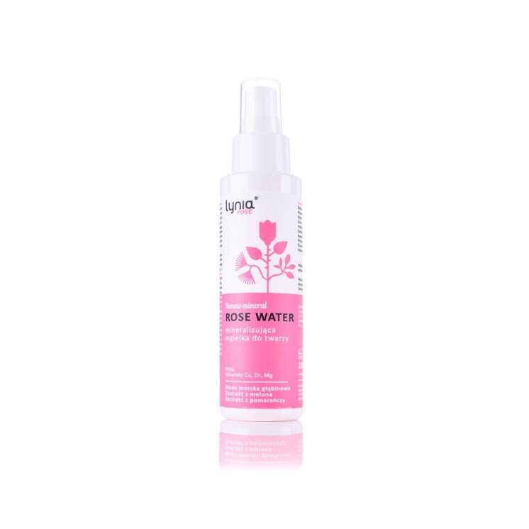 Lynia Renew Mineral Rose Water mineralizing face mist 100 ml