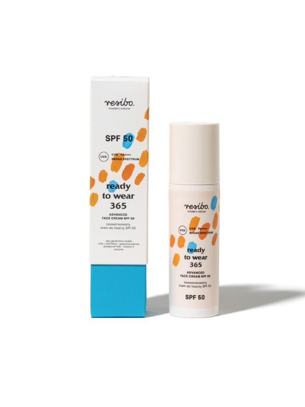 Resibo Ready to Wear 365 zaawansowany Krem do twarzy SPF50 50 ml