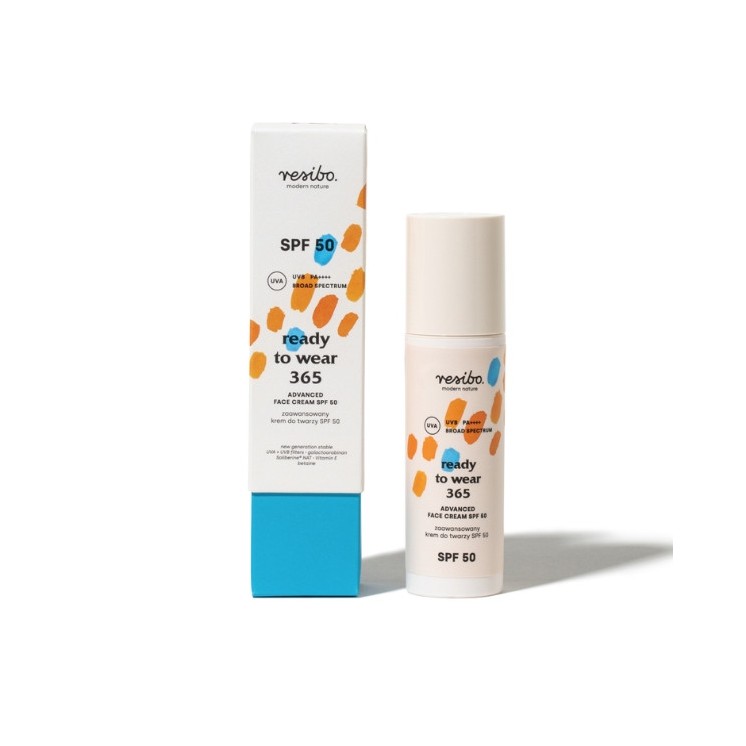 Крем для обличчя Resibo Ready to Wear 365 Advanced Face Cream SPF50 50 мл