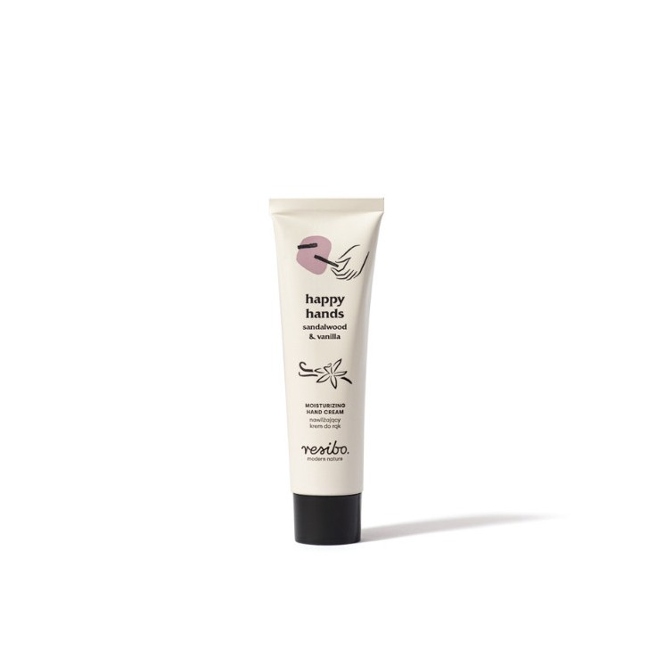 Resibo Happy Hands Moisturizing Hand Cream Sandalwood & Vanilla 50 ml