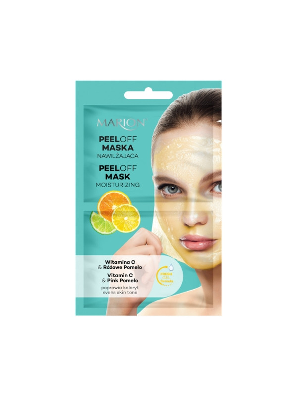 Marion Maseczka do twarzy Peel-off Witamina C & Różowe Pomelo