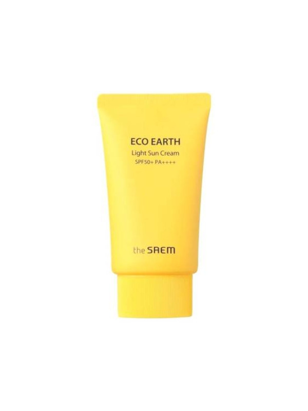 The Saem Eco Earth lekki Krem do twarzy przeciwsłoneczny SPF50+