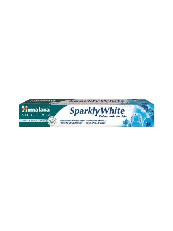 Himalaya ziołowa Pasta do zębów wybielająca Sparkly White 75 ml