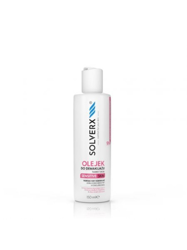 Solverx Sensitive Skin Olejek do demakijażu twarzy 150 ml