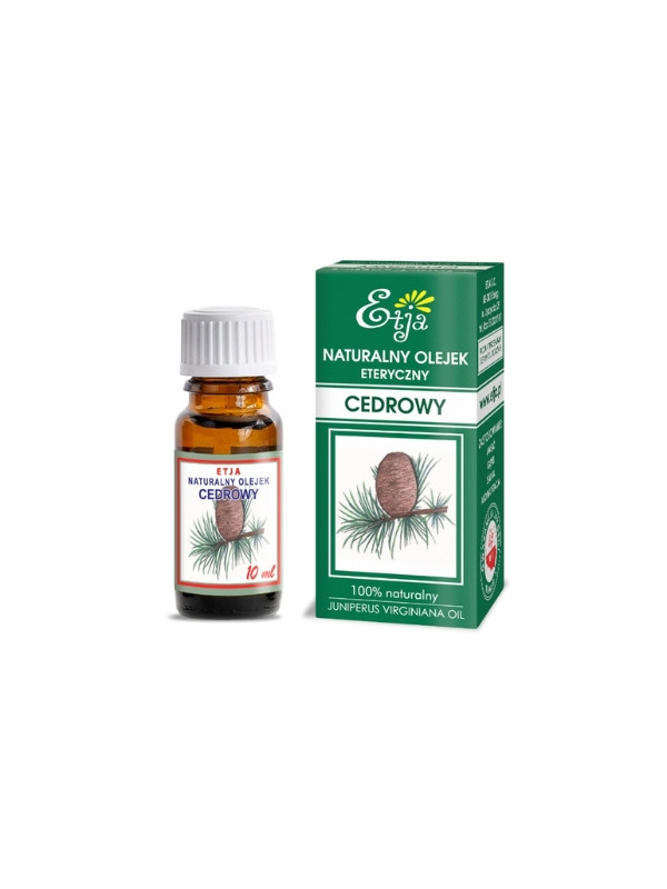 Etja Naturalny Olejek eteryczny Cedrowy 10 ml